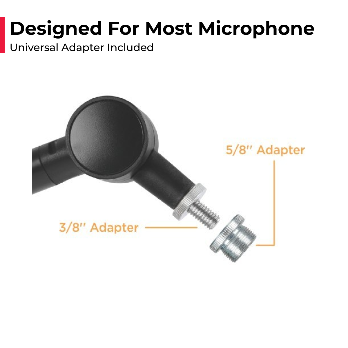 Acatana Microphone Suspension Boom Studio Desk Mount Pro Mic Scissor Arm Stand