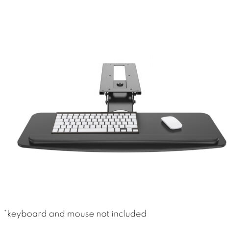 Vision Mounts VM-KB01 Underdesk Keyboard Tray Drawer Under Desk Computer Table Office Adjustable Shelf