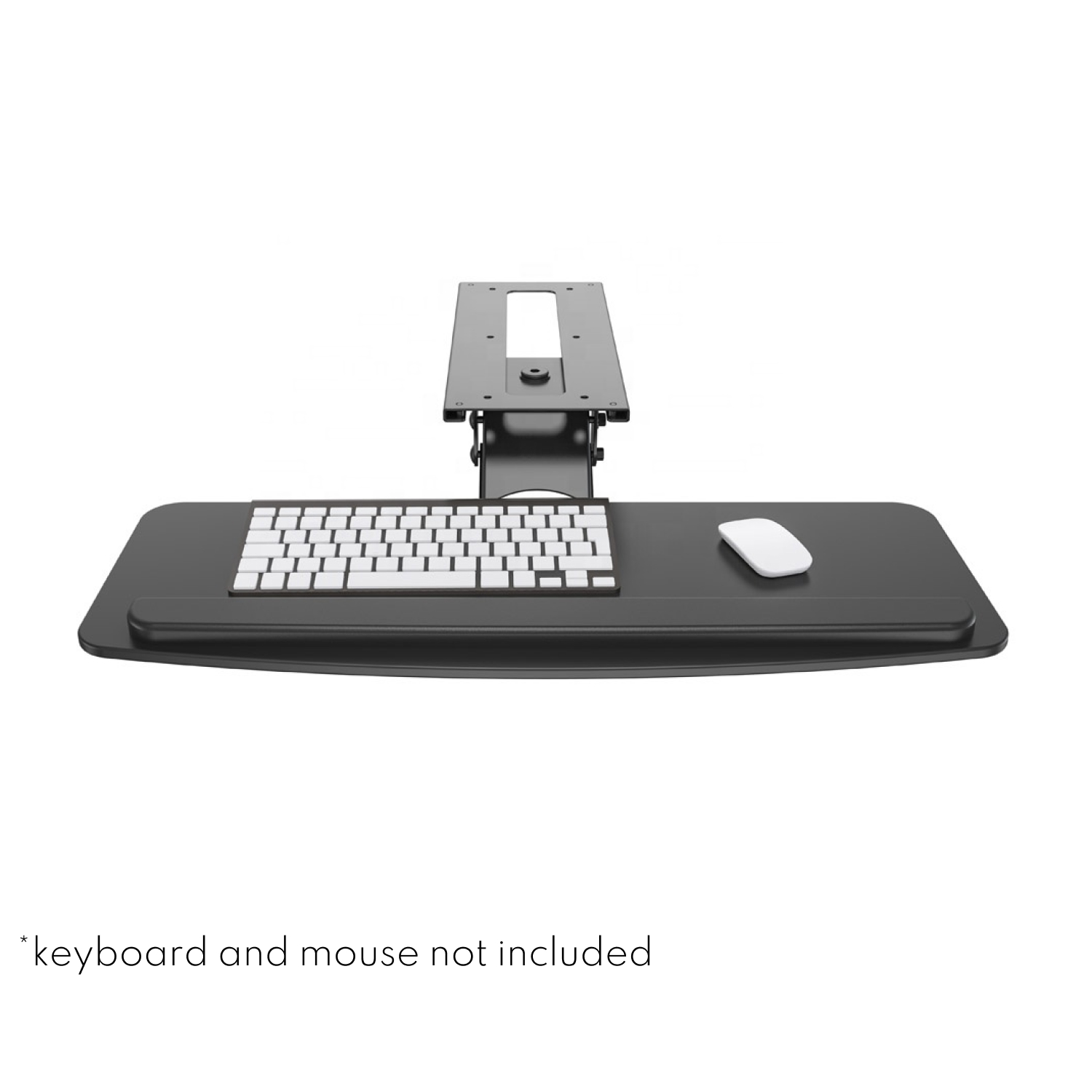 Vision Mounts VM-KB01 Underdesk Keyboard Tray Drawer Under Desk Computer Table Office Adjustable Shelf