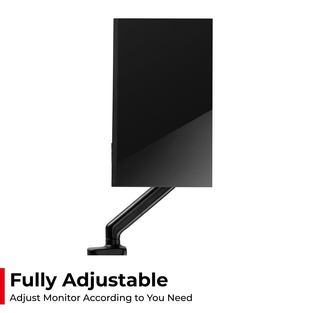 acatana Monitor Mount Stand Arm Single Screen Holder Desk Computer LCD LED HD Display Bracket up to 32'' 9kg VESA Gas Spring Adjustable ACA-LDT46-C012