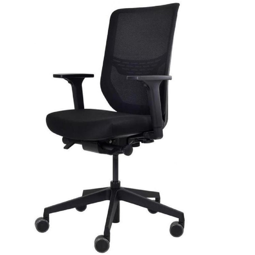 Ergotron 98-561 Office Chair Desk Computer Rolling Executive Black Work Seat Recliner