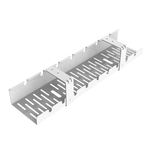 acatana Under Desk Cable Management Tray White