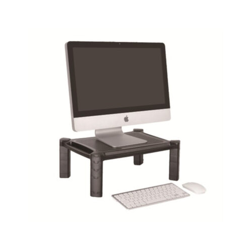 Acatana Height Adjustable Monitor Riser Stand Desktop Laptop Shelf Computer Display Holder Screen TV Table Printer for Home & Office Use ACA-MR01