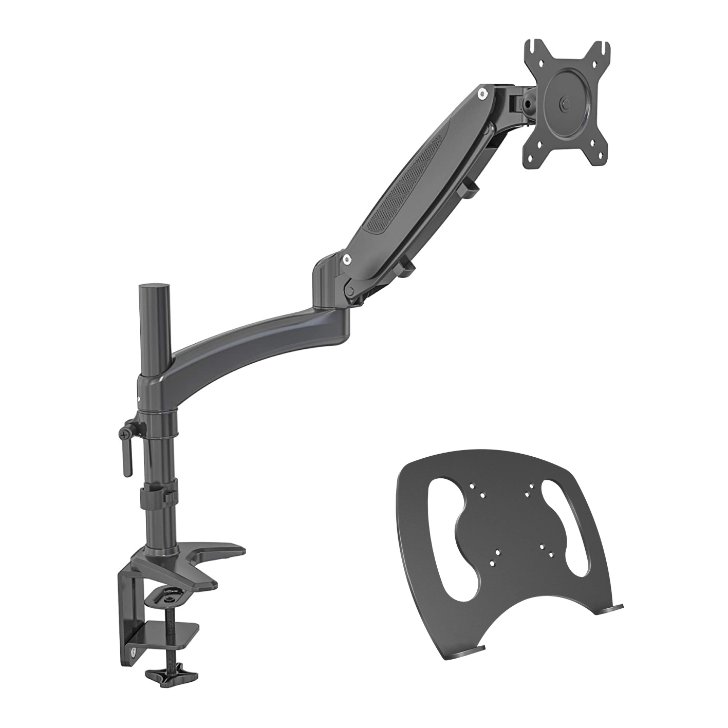 acatana Monitor Stand Arm Mount with Laptop Tray Holder Adapter Bracket 8kg 32'' ACA-GM112D-D15