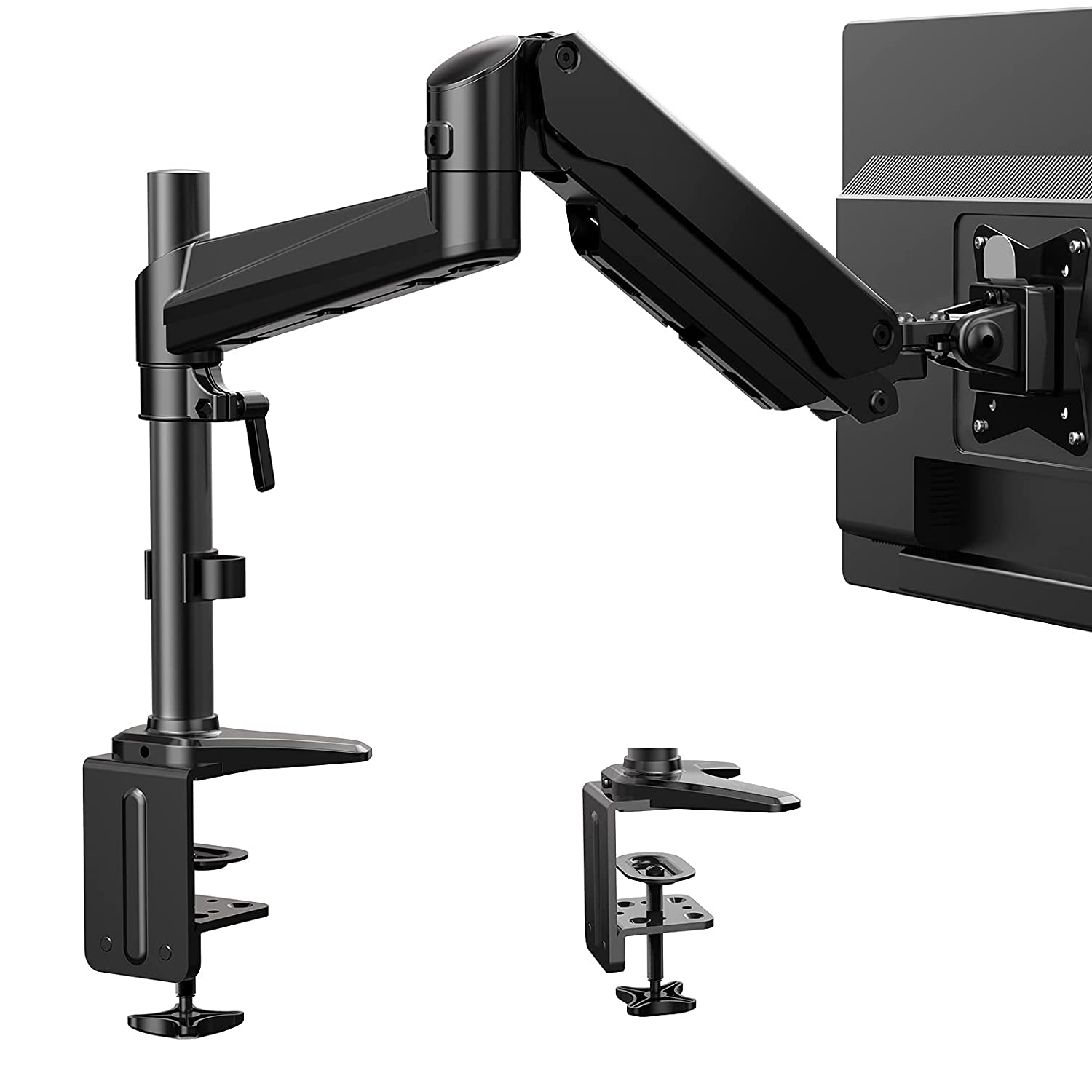 acatana Heavy Duty Computer Monitor Mount Stand Arm Single Stand Desk Screen Bracket Display Holder 34" 15kg Gas Spring ACA-GA12XD