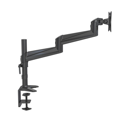 acatana ACA-AE12 | Single Monitor Stand Arm Desk Screen Mount Full-Motion Adjustable Black up to 32" 8kg