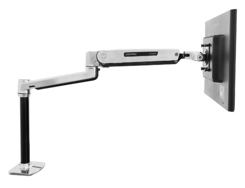 Single Monitor Arm Stand Mount Desk up to 42 " ERGOTRON 45-360-026 ALUMINUM