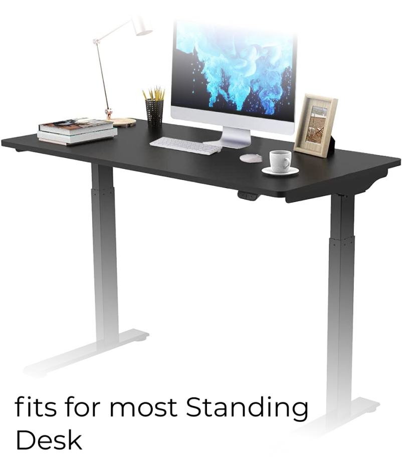acatana Standing Desk Top Adjustable Motorised Electric Sit Stand Table Top Black perfect fits acatana Standing Desks ACA-14070-BHB