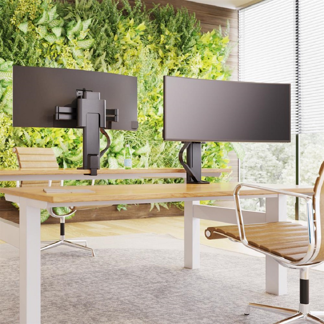 Ergotron 45-630-224 Single Monitor Stand Arm Desk Mount Screen Display LED LCD TV Holder Bracket