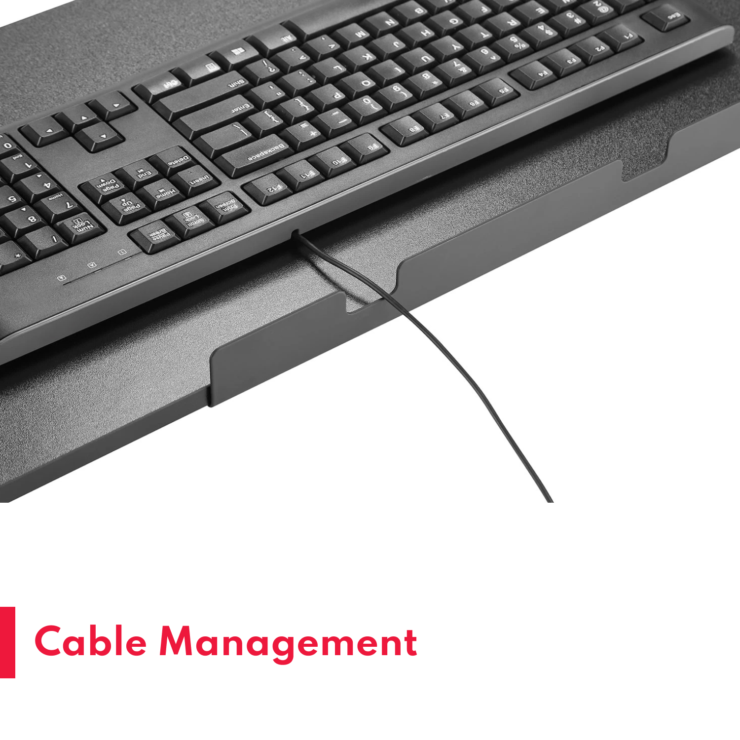 Under Desk Keyboard Tray Slide Out