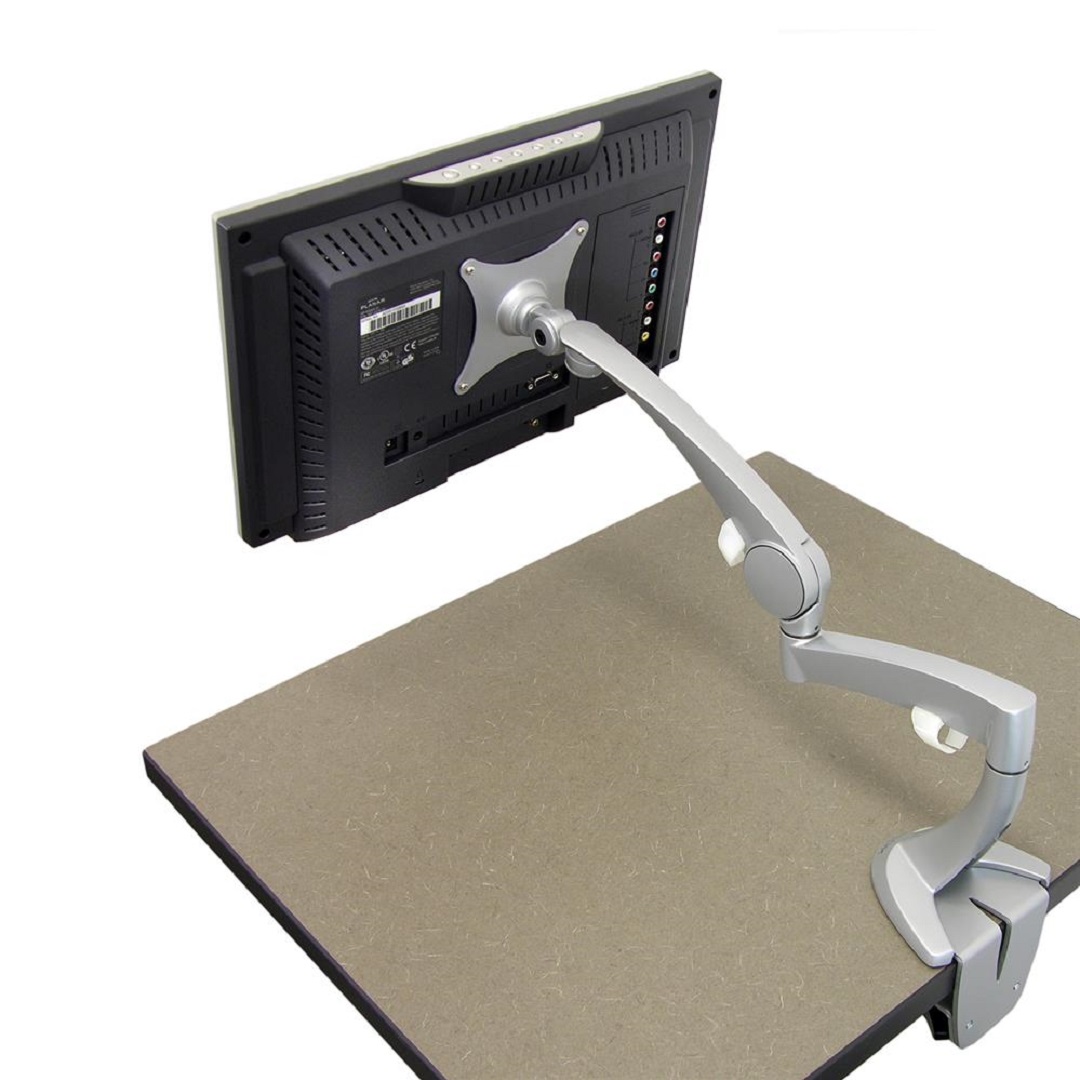 Ergotron 45-174-300 Single Monitor Stand Arm Desk Mount Screen Display LED LCD TV Holder Bracket