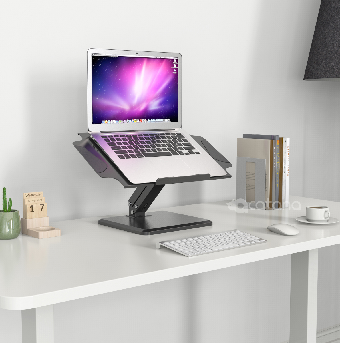 Vision Mounts VM-LHA6 | Laptop Stand Ergonomic Desk Adjustable Portable Holder MacBook Notebook Riser