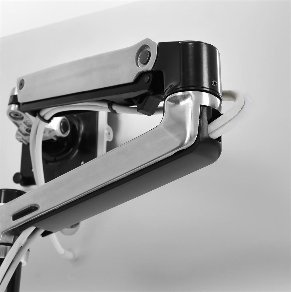 Ergotron 45-289-026 LX Monitor Adds Arm Second Extension Increase Reach Extra Adjustment Aluminum