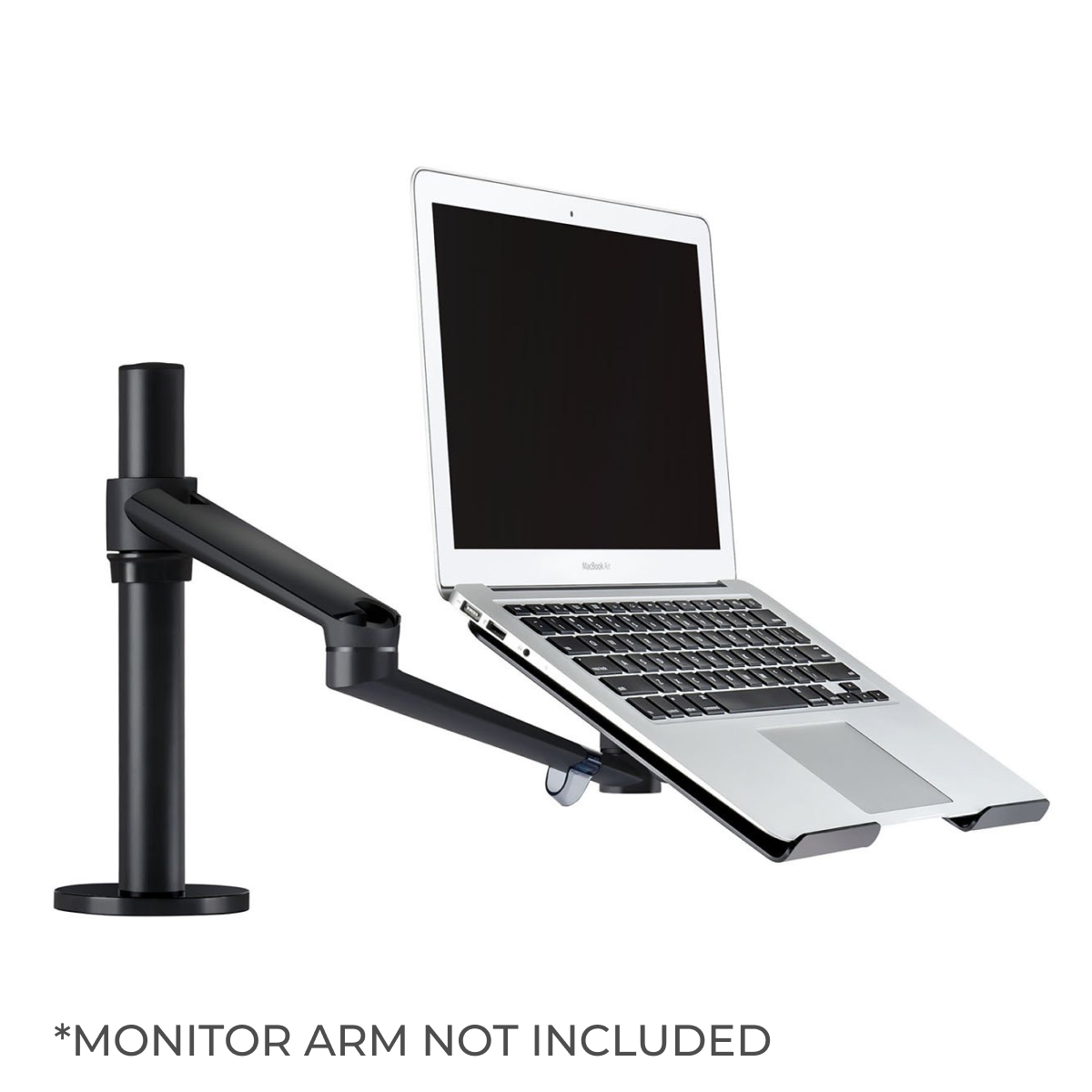 Vision Mounts VM-D15 | Laptop or Notebook Holder Adapter Plate for VESA Monitor Mount Stand Arms