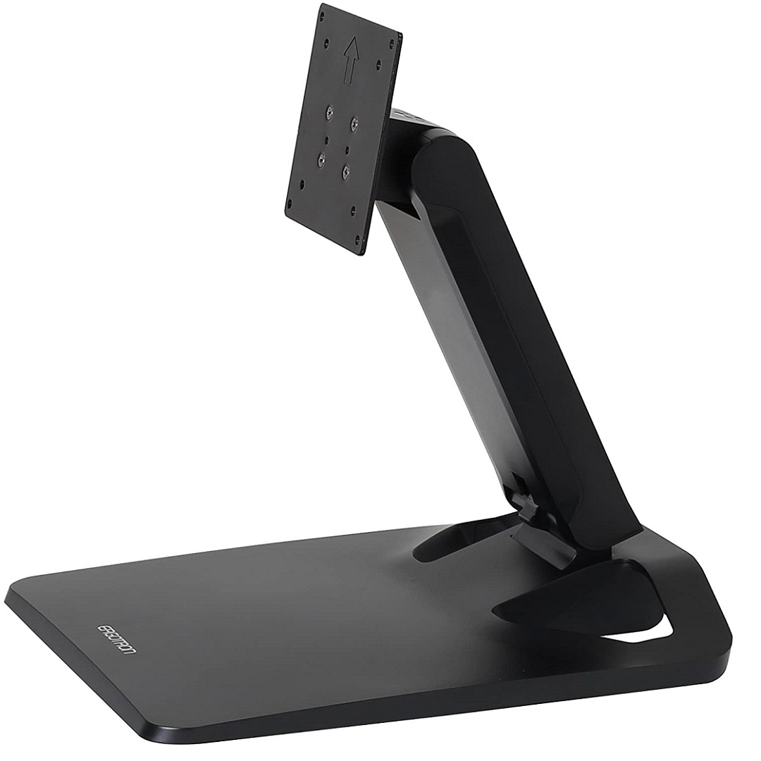 Ergotron 33-387-085 Single Monitor Stand Desk Mount Screen Display LED LCD Holder Bracket Up to 27"
