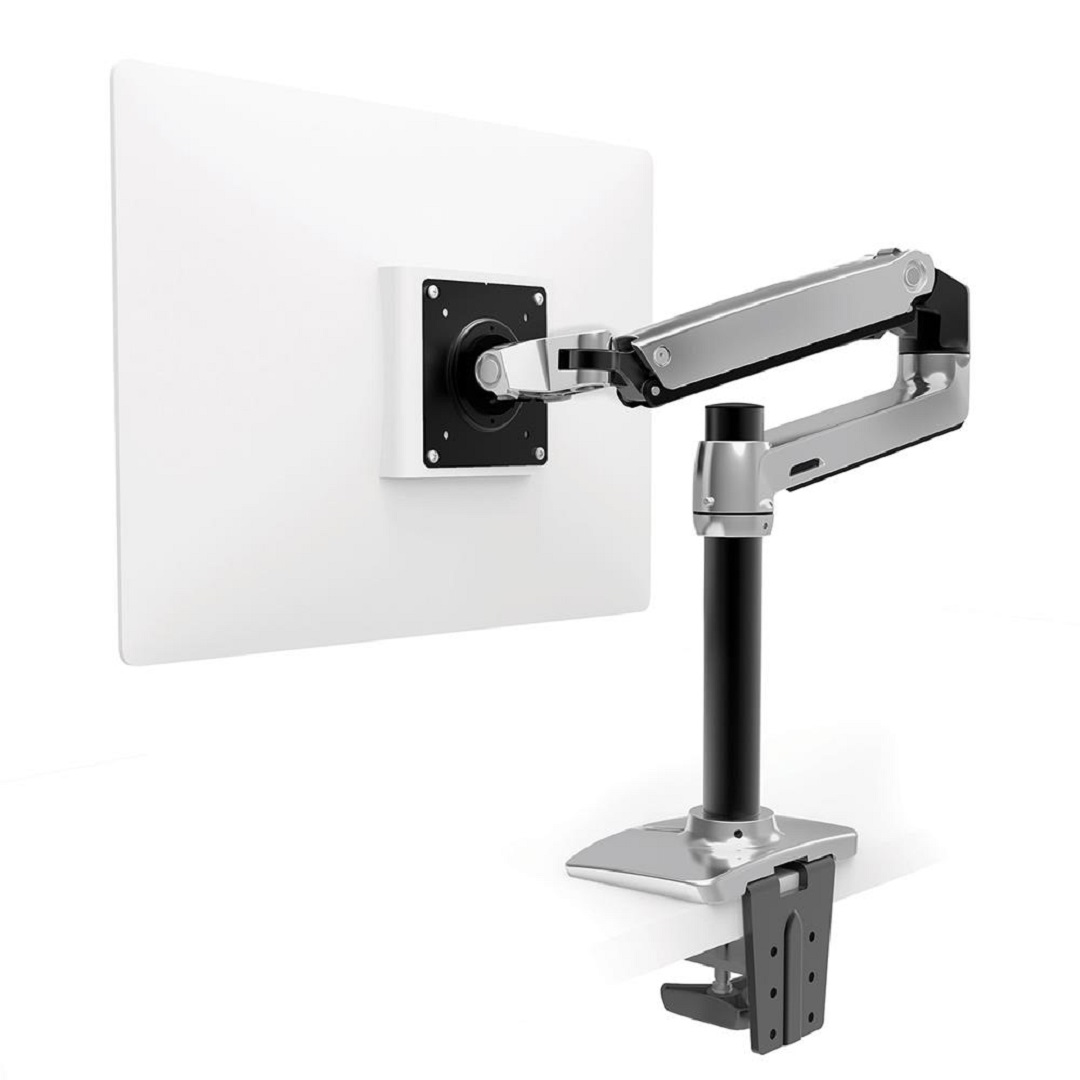 Ergotron 45-295-026 Single Monitor Stand Arm Desk Mount Screen Display LED LCD TV Holder Bracket