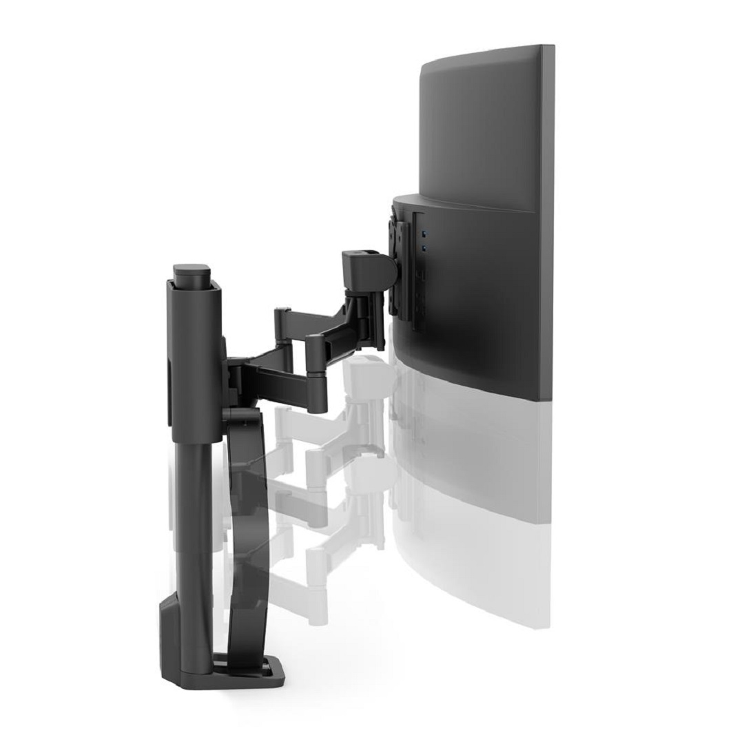 Ergotron 45-630-224 Single Monitor Stand Arm Desk Mount Screen Display LED LCD TV Holder Bracket