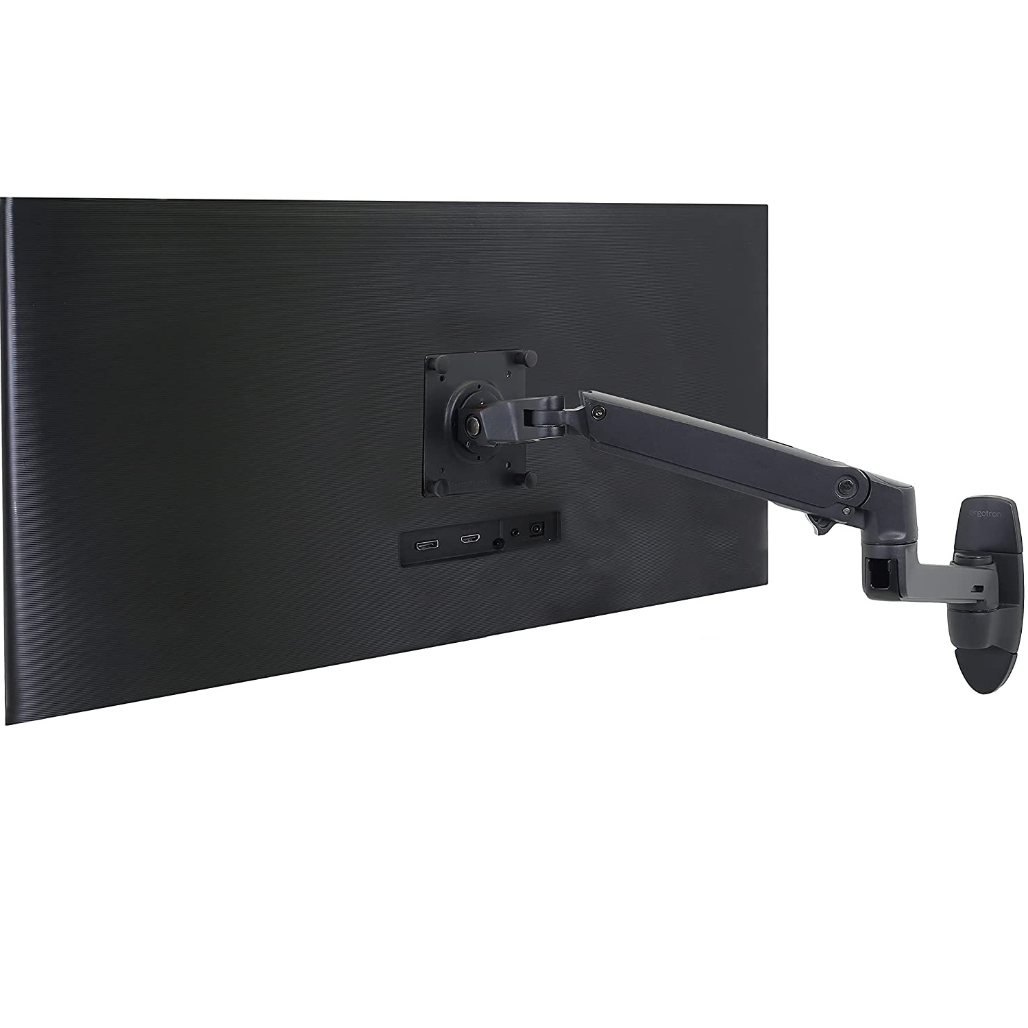 Ergotron 45-243-224 Single Wall Mount for Monitor Arm Screen Display LED LCD TV Holder Bracket Up to 34"
