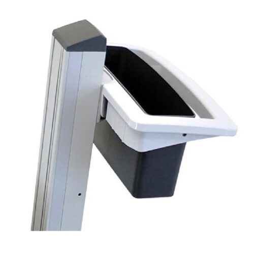 Ergotron 97-545 Basket Handle Kit for Ergotron Neo-Flex LCD or Laptop Cart Smooth Plastic Box