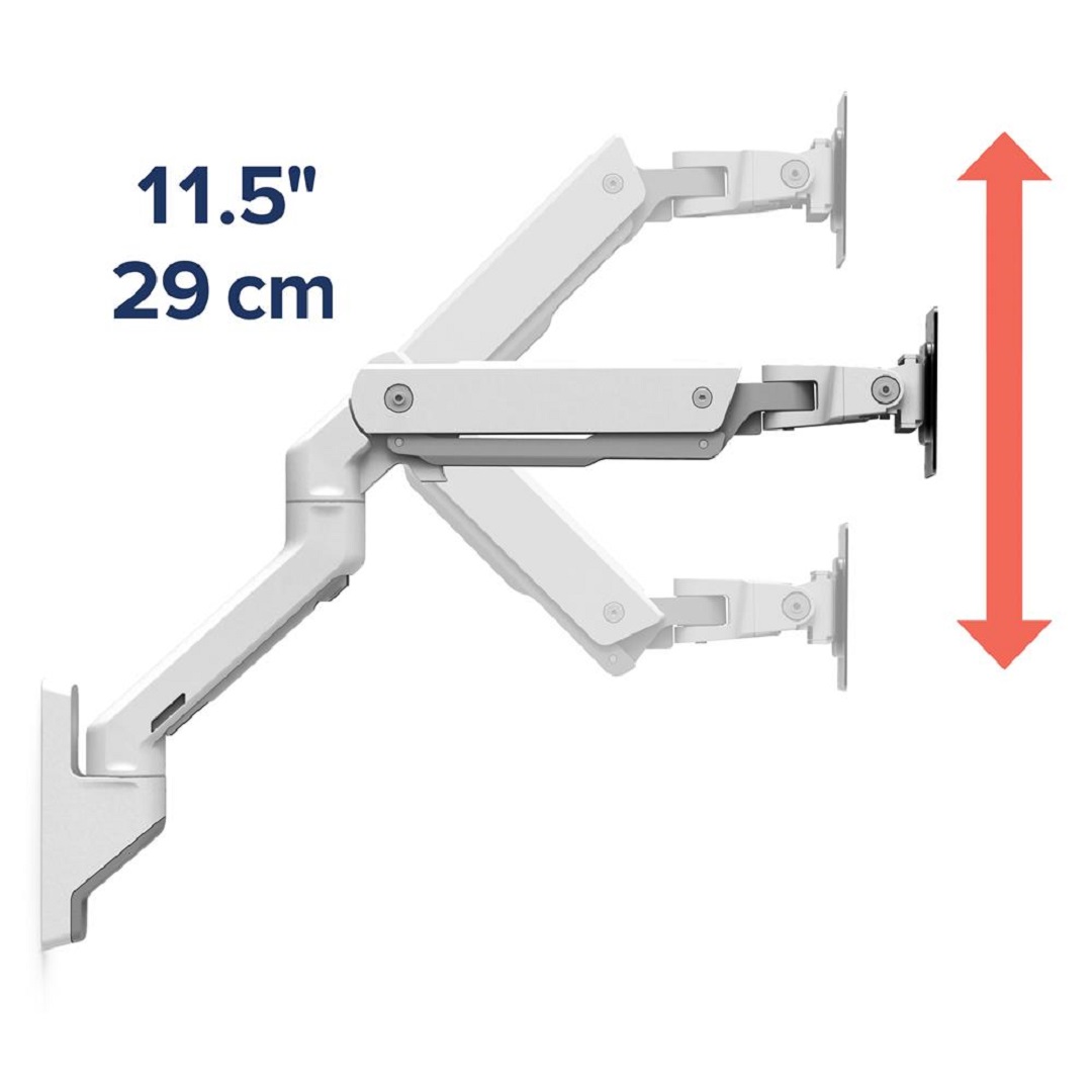 Ergotron 45-478-026 Wall Mount Stand Arm for Single Monitor Screen Display LED LCD TV Holder Bracket
