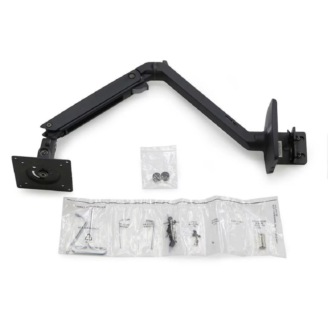 Ergotron 45-486-224 Single Monitor Stand Arm Desk Mount Screen Display LED LCD TV Holder Bracket