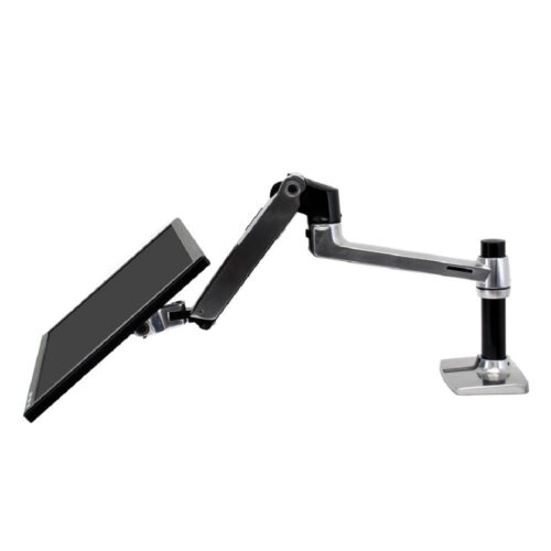 Ergotron 45-241-026 Stand Arm Desk Mount for Single Monitor Screen Display LED LCD TV Holder Bracket
