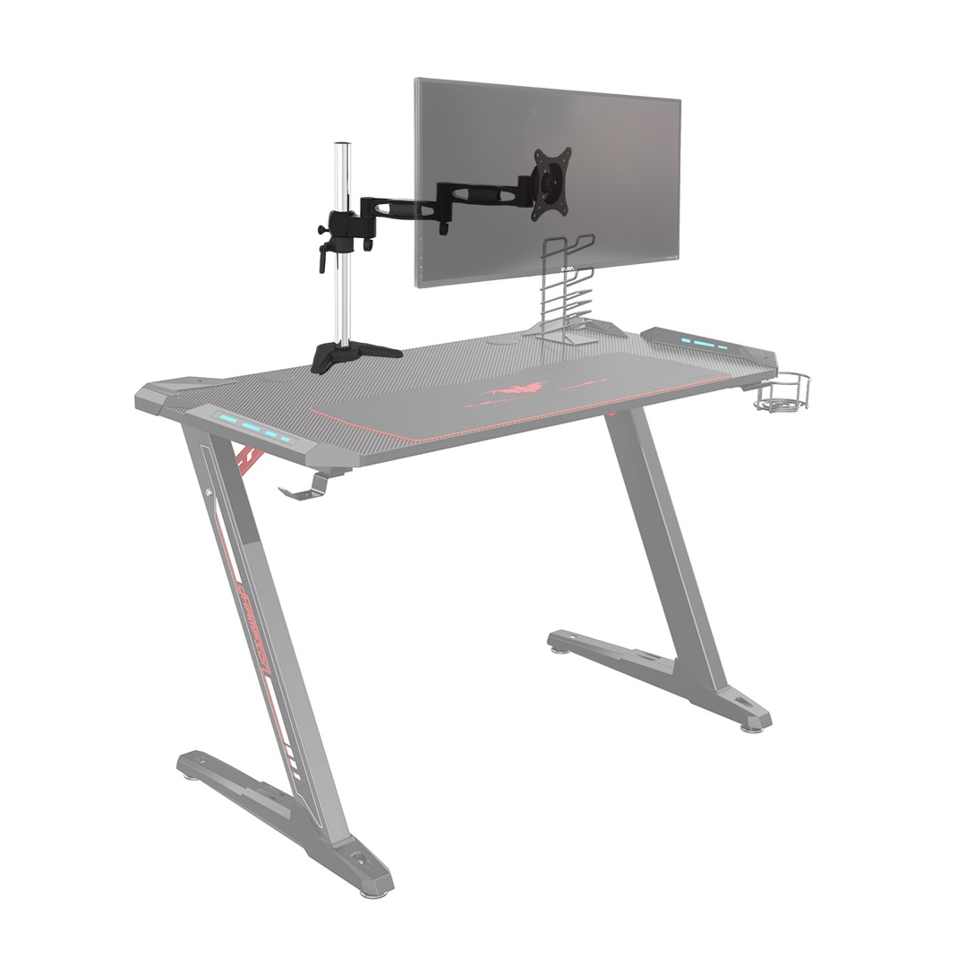 acatana Single Monitor Stand Arm LCD HD LED Desk Mount Holder Bracket Computer Display Screen up to 10kg 27" ACA-LDT42-C012
