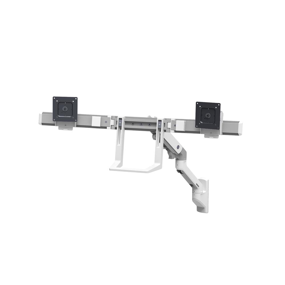 Ergotron 45-479-026 Dual Monitor Wall Arm Mount Screen Display LED LCD TV Holder Bracket Up to 32"