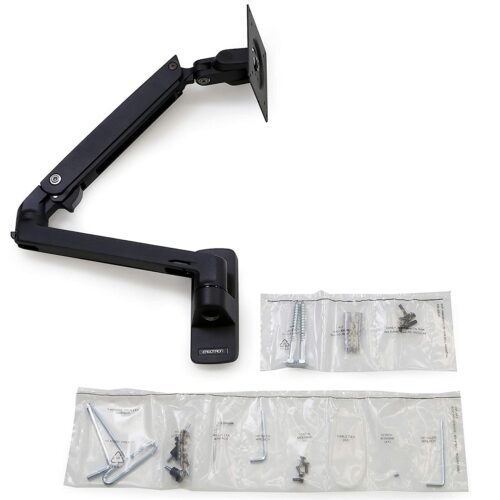 Ergotron 45-505-224 Wall Mount Stand Arm for Monitor Screen Display LED LCD TV Holder Bracket