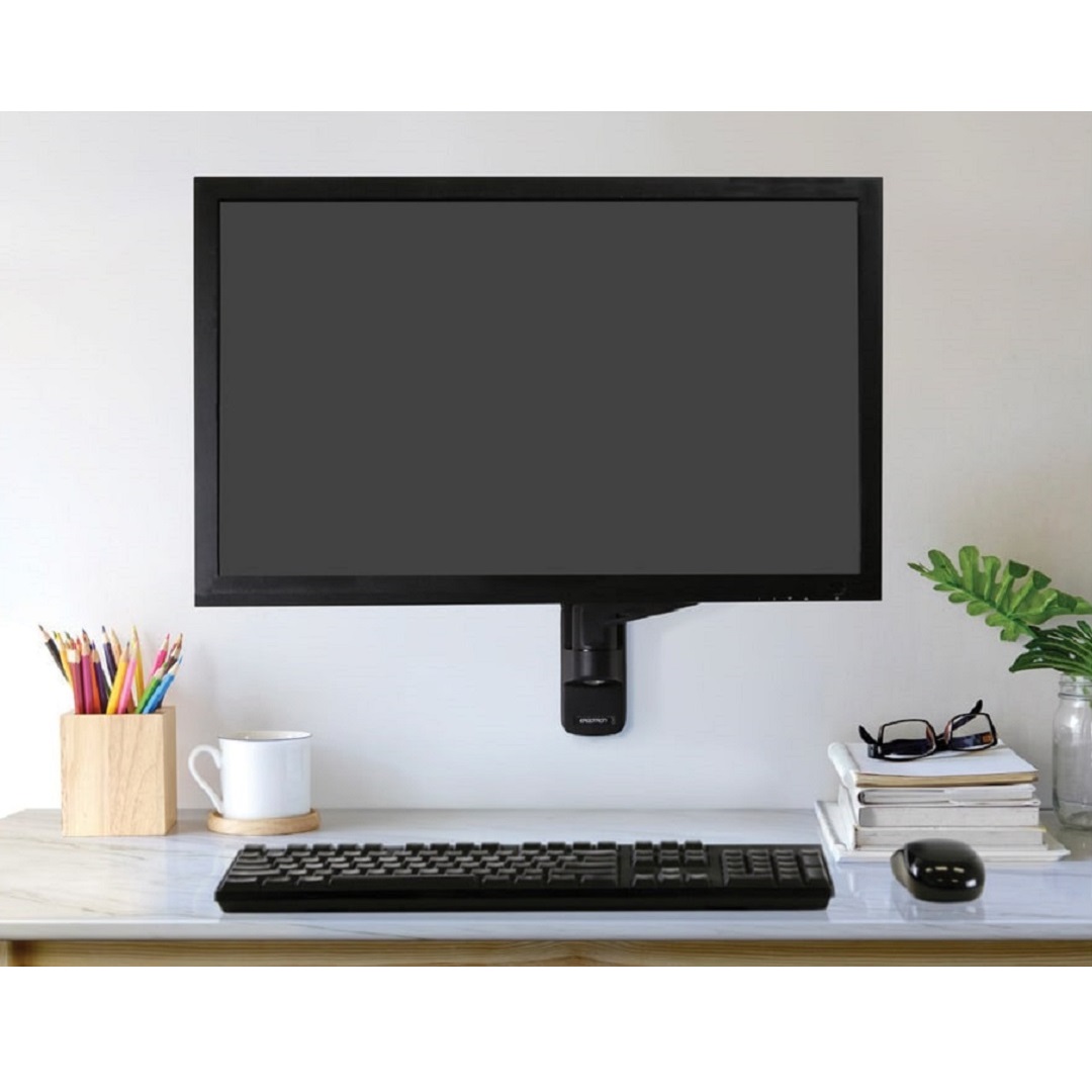 Ergotron 45-505-224 Wall Mount Stand Arm for Monitor Screen Display LED LCD TV Holder Bracket