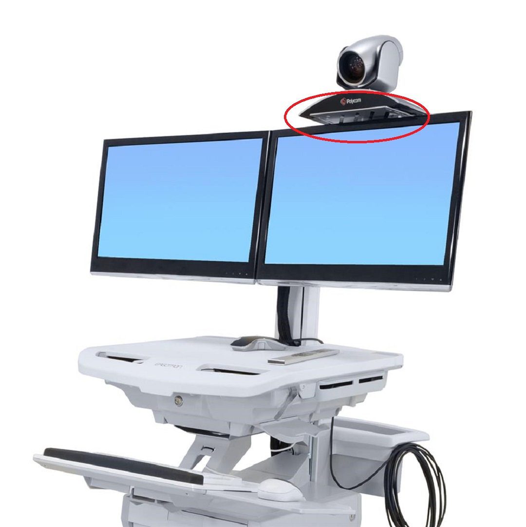 Ergotron 97-776-194 Stand Shelf VESA Mount Holder for Video Web Camera Monitor Display Screen LCD