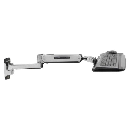 Ergotron 45-354-026 Wall Mount Sit Stand Arm Platform Holder Bracket Workstation for Keyboard Mouse