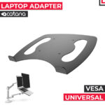 acatana Laptop Tray Holder Adapter VESA Platte fits most Desk Monitor Mount Stand Arm perfect for Laptops Notebooks up to 17" inches ACA-D15